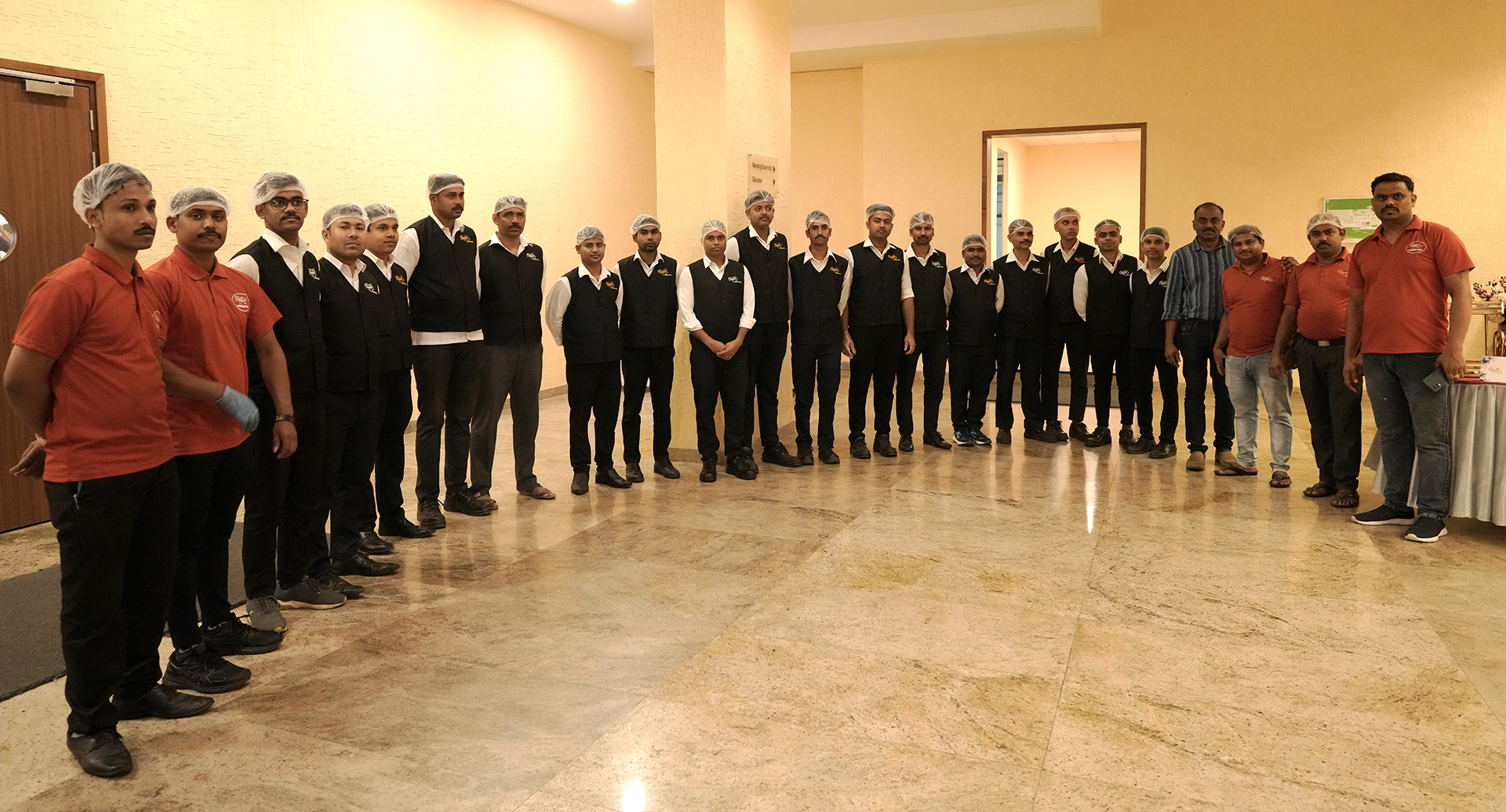 Pepper's Catering team group photo